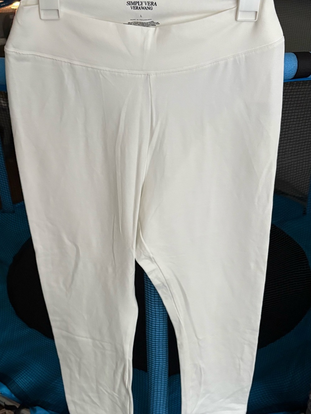 Simply Vera Vera Wang Cream High-Rise Leggings